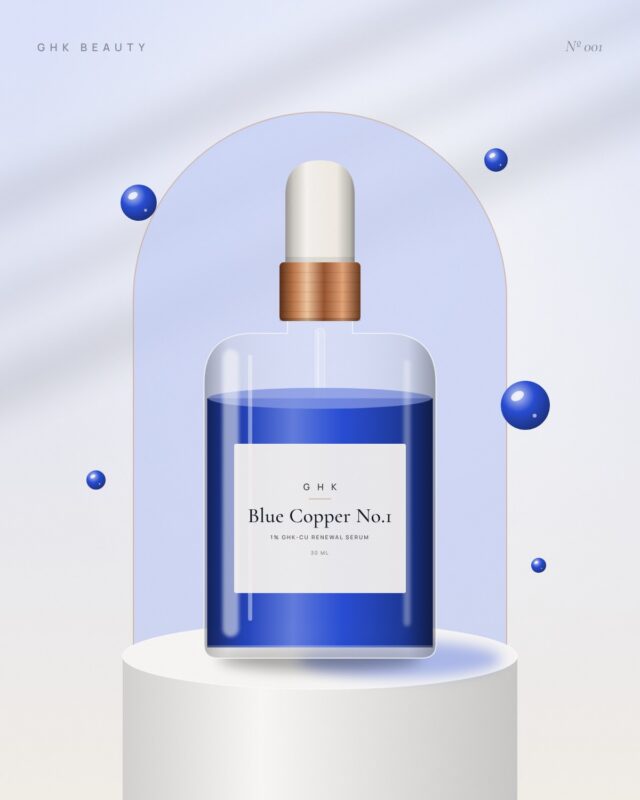 Blue Copper No.1 — 1% GHK-Cu Renewal Serum