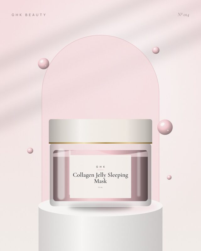 Collagen Jelly Sleeping Mask — PDRN + Collagen Overnight Glass Mask